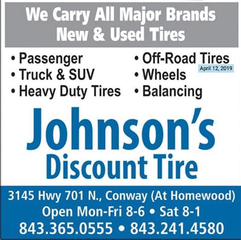 discount tire conway sc
